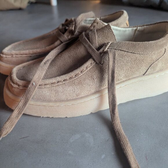 CLARKS® x ZARA LEATHER SHOES | Brown | US Size  2½ - Picture 12 of 16